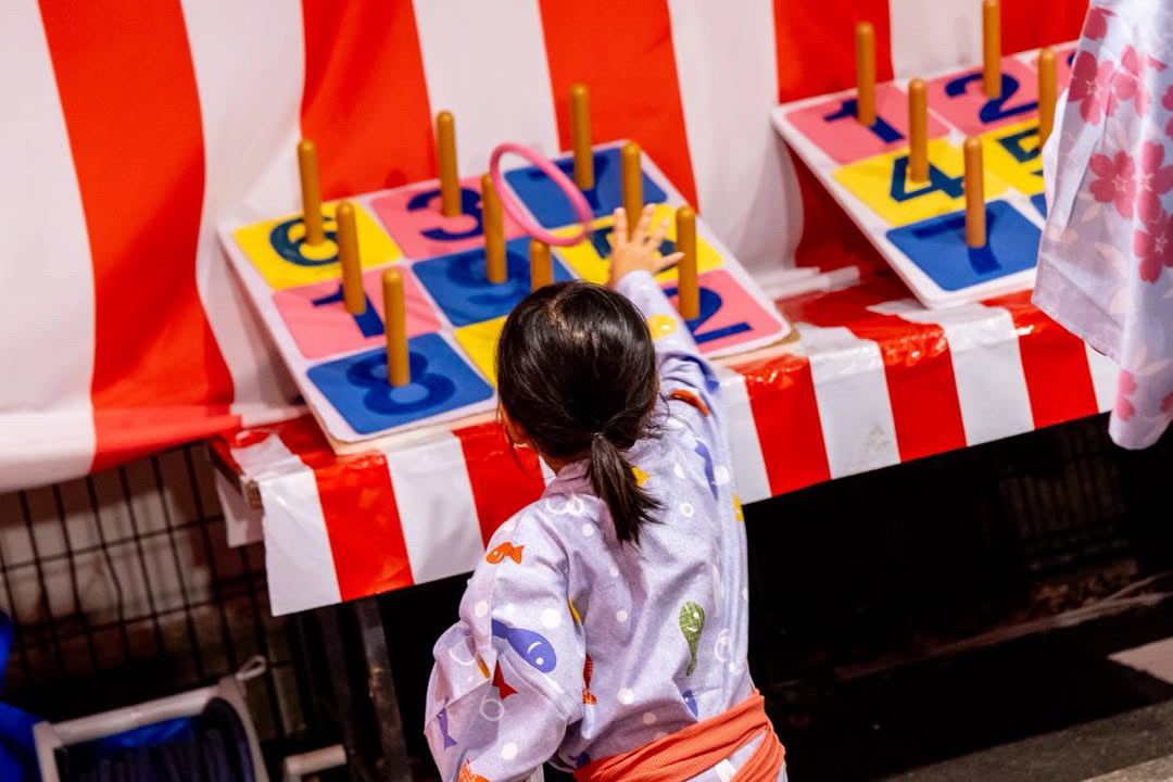 春の夜店のイメージ